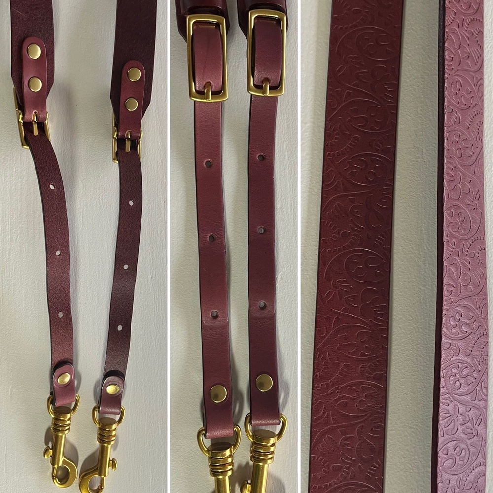 Old Trend “Modern Vintage” Leather Crossbody Mini Doctor Bag - Handmade - Picture 14 of 16